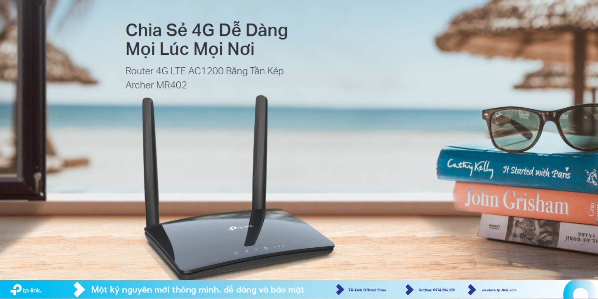 Router 4G LTE TP-Link Archer MR402: Cắm SIM Dùng Ngay, Hỗ Trợ OneMesh