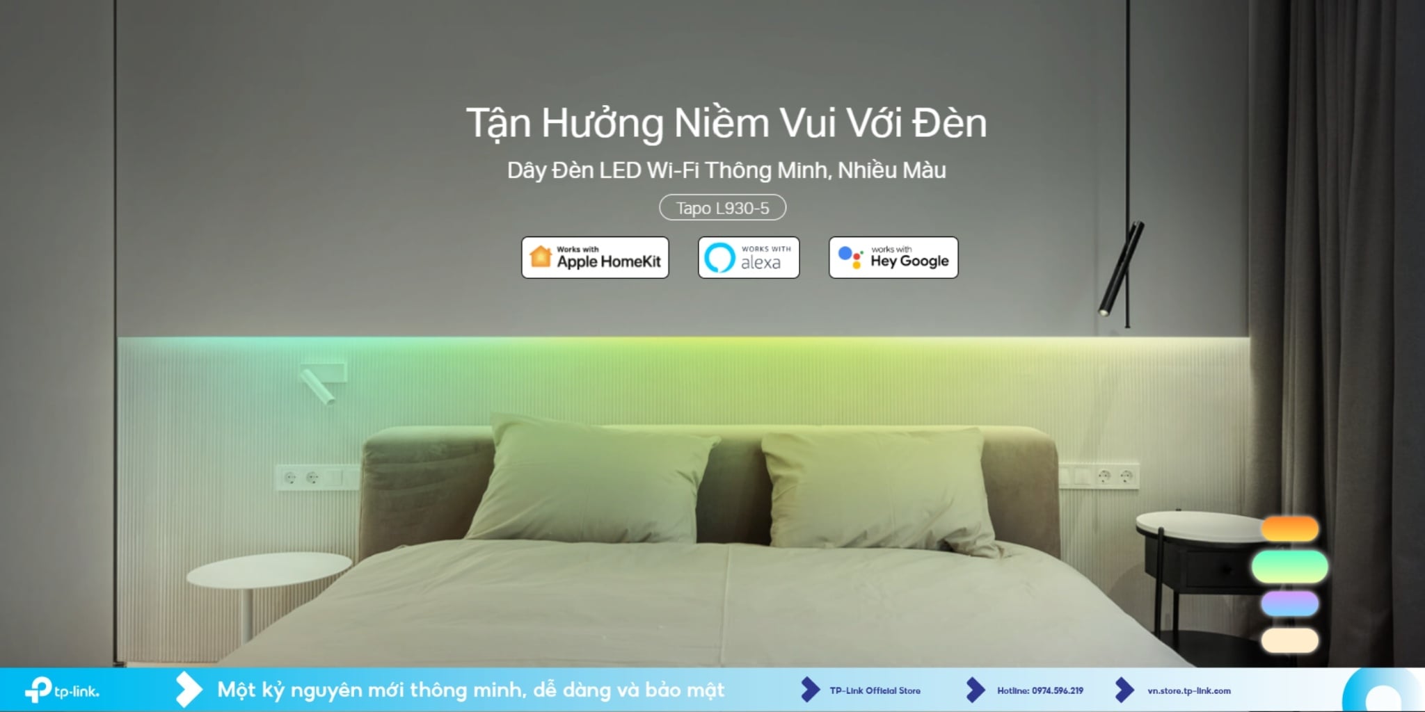 Hướng dẫn cài đặt và reset dây đèn LED Tapo chi tiết, dễ thực hiện