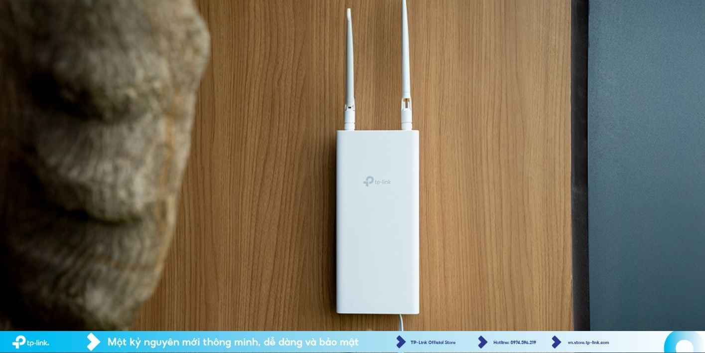 TL-MR100-Outdoor: Router Wi-Fi 4G Ngoài Trời Tốc Độ 300 Mbps