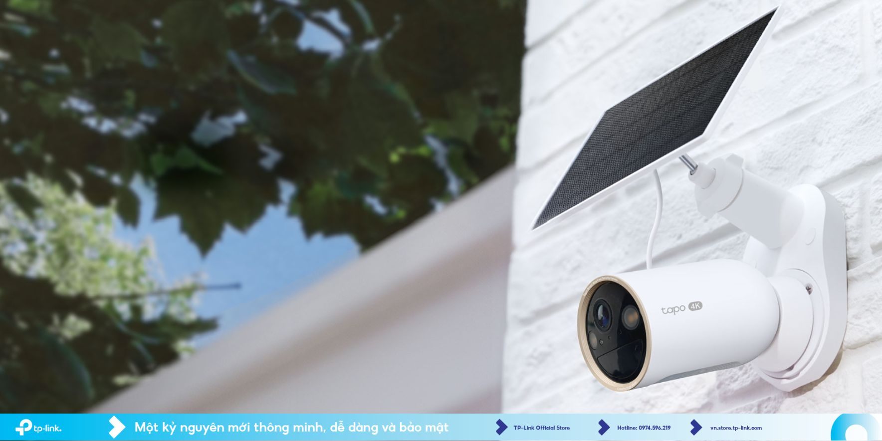 Khám phá Camera năng lượng mặt trời TP-Link Tapo C460 KIT 4K