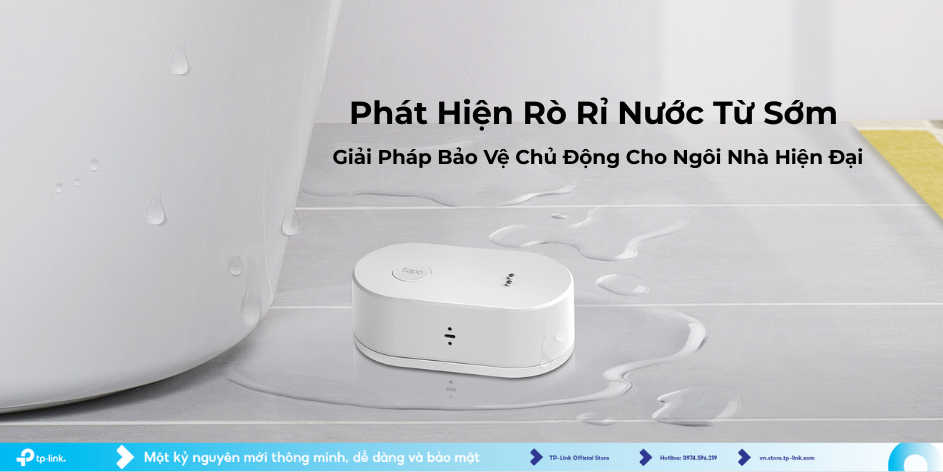 Cảm Biến Rò Rỉ Nước: Giải Pháp Bảo Vệ Chủ Động Cho Ngôi Nhà Hiện Đại