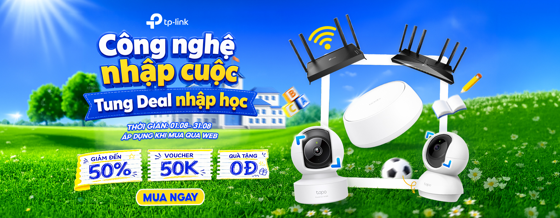 Wi-Fi Mesh - Deal Hời Trong Tháng