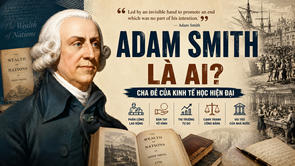Adam Smith là ai? Tại sao ông là cha đẻ của kinh tế học hiện đại?