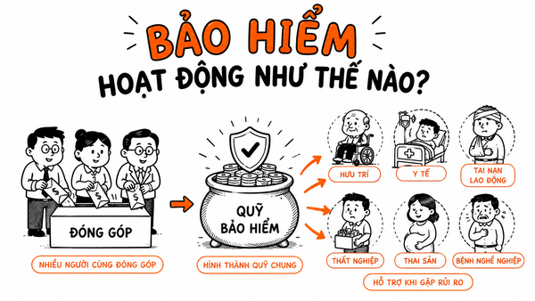Bảo hiểm hoạt động như thế nào? Giải thích nguyên tắc vận hành