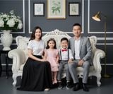 Câu lệnh ghép ảnh gia đình bằng ChatGPT đẹp như chụp tại studio