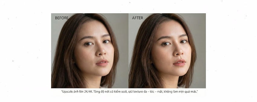 Câu lệnh làm nét và rõ ảnh trên ChatGPT giúp ảnh rõ từng chi tiết
