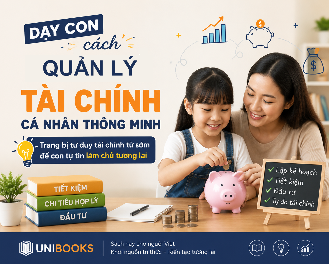Dạy con cách quản lý tài chính cá nhân thông minh qua 6 bài học