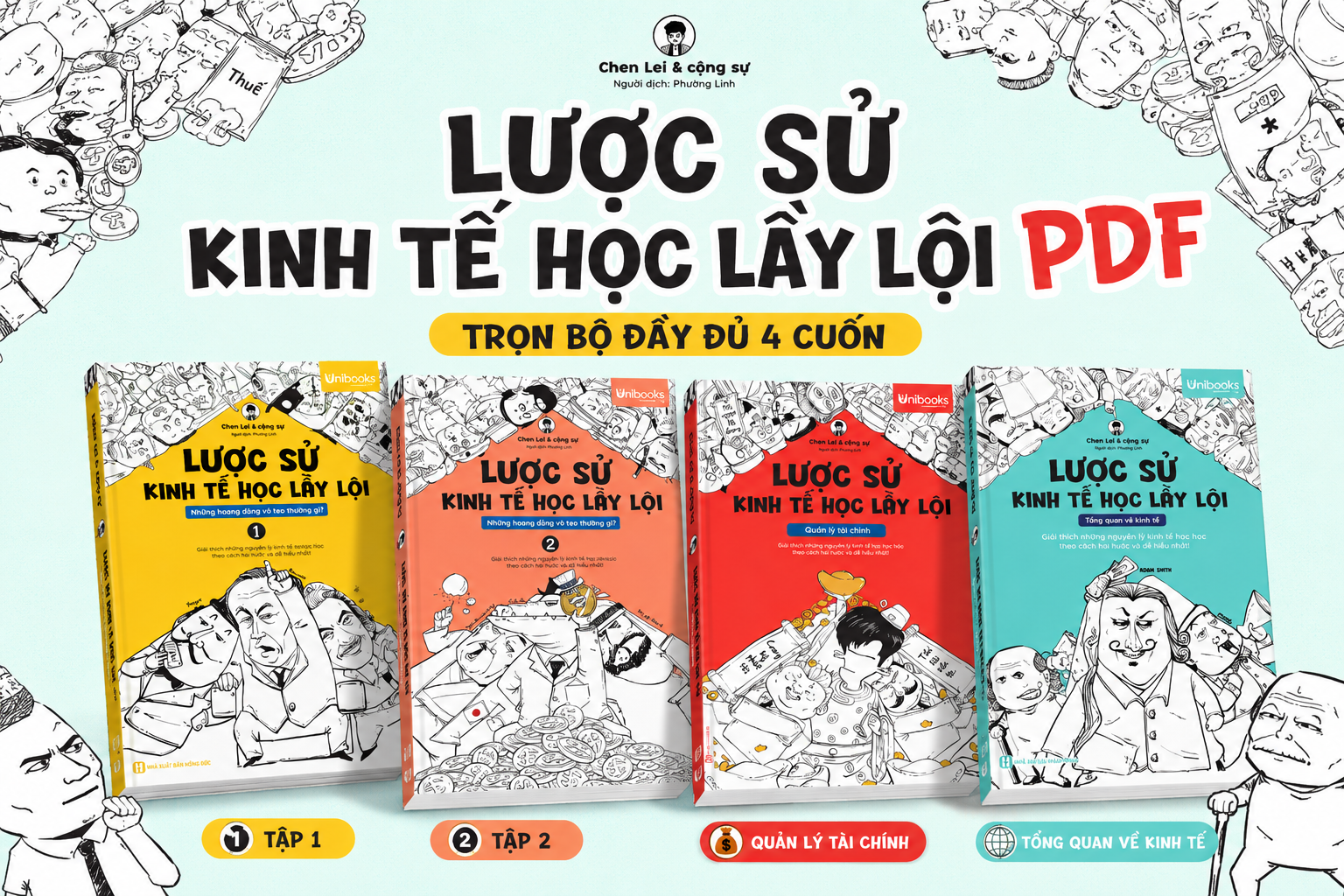 Lược sử kinh tế học lầy lội PDF – Bộ sách kinh tế hài hước nhất hiện nay