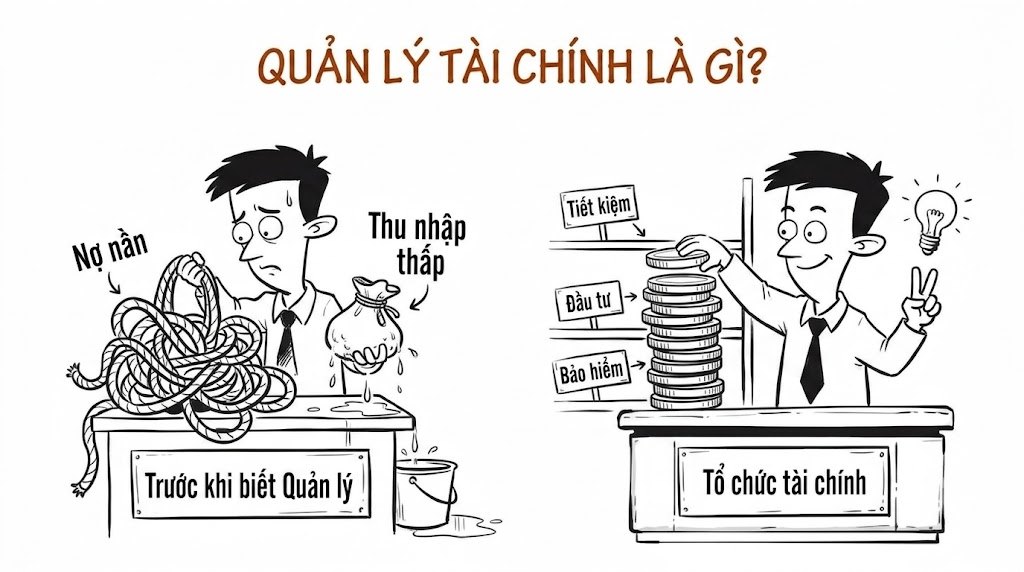 Quản lý tài chính là gì? Giải thích theo cách hài hước và dễ hiểu nhất