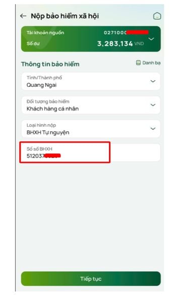 Chọn và kiểm tra thông tin người tham gia