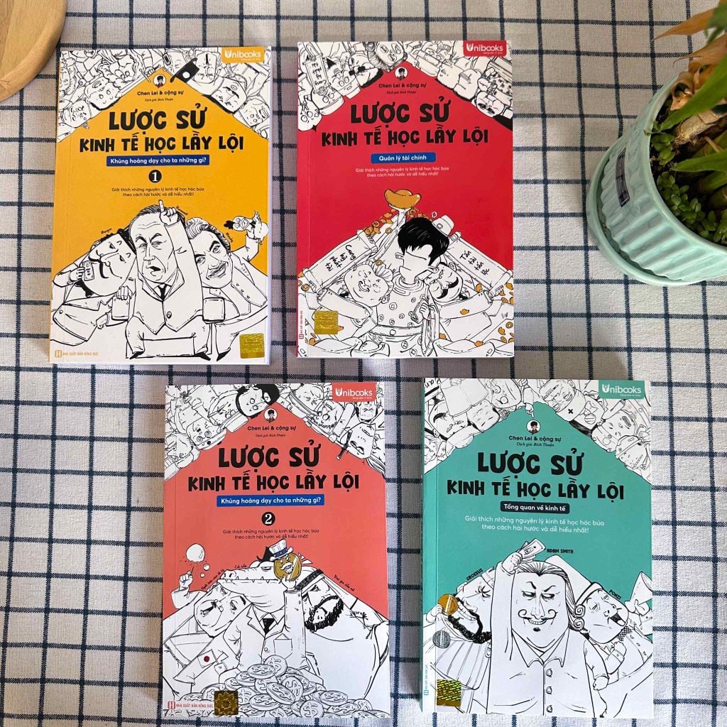 Lược sử kinh tế học lầy lội bộ 4 cuốn