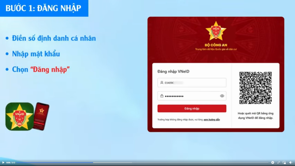 Nhập thông tin đăng nhập