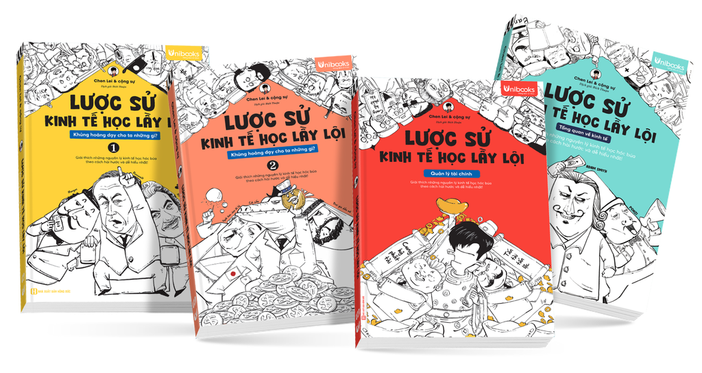 Bộ sách Lược sử kinh tế học lầy lội – Full 4 cuốn
