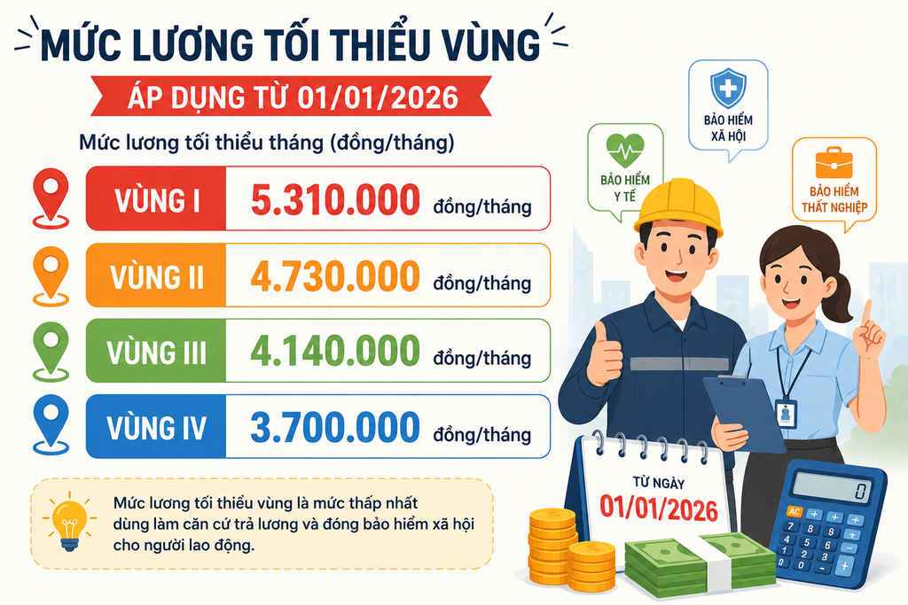 Theo quy định áp dụng từ ngày 1/7/2025, mức đóng BHXH bắt buộc được tính trên cơ sở tiền lương làm căn cứ đóng BHXH bắt buộc