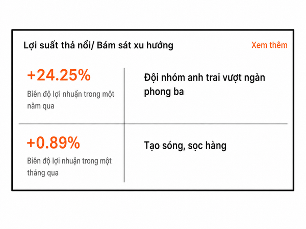 Ví dụ về sản phẩm tài chính thả nổi