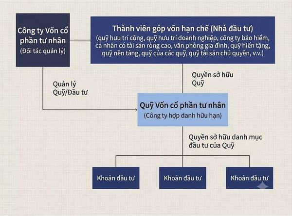 Minh họa cho Quỹ vốn cổ phần tư nhân