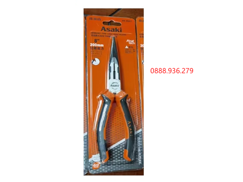 Kềm Nhọn Cao Cấp Kiểu Đức Asaki AK-8060 - Hình 1
