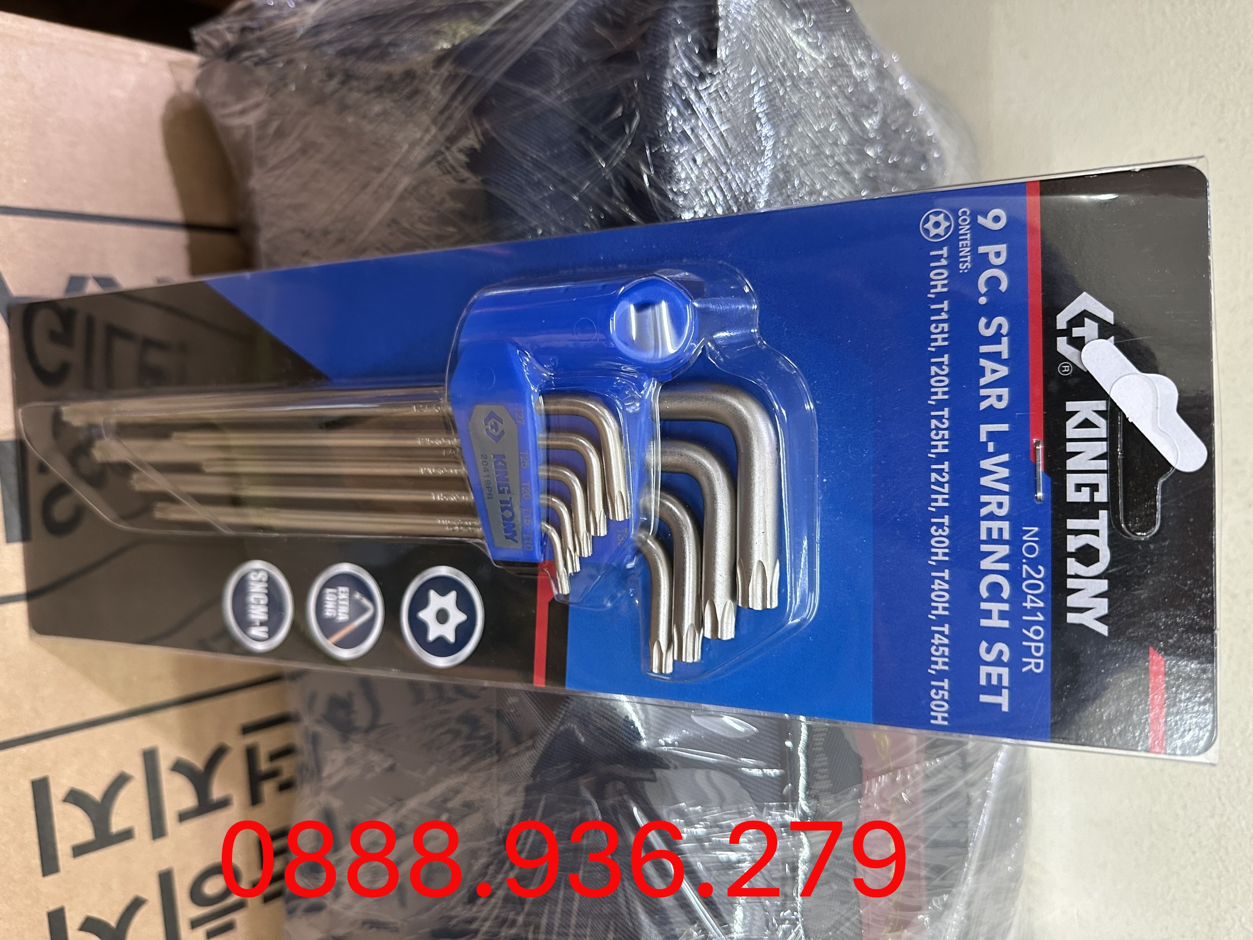 Bộ Chìa Lục Giác Đầu Bi Kingtony 20419PR - Giá Tốt, Chính Hãng ...