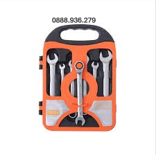 Bộ cờ lê 2 đầu vòng miệng Asaki AK-7732 chính hãng