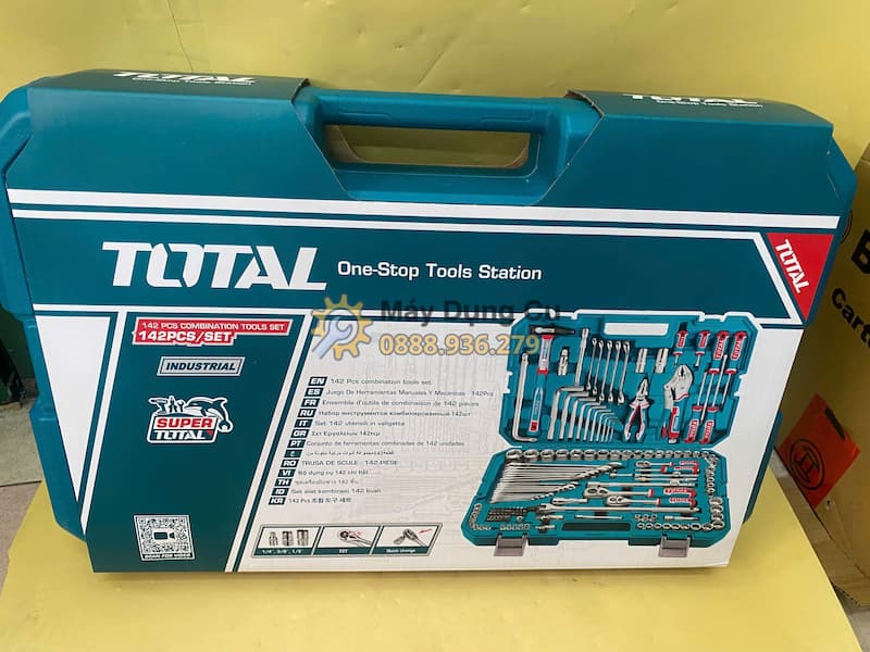 Bộ đồ nghề cầm tay 142 chi tiết Total THKTHP21426 chính hãng cao cấp