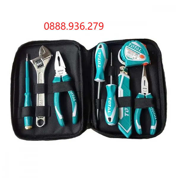 Bộ đồ nghề cầm tay 8 chi tiết Total THKTHP90086 chính hãng