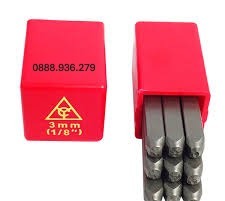 Bộ đóng số YC 3mm ngược chính hãng