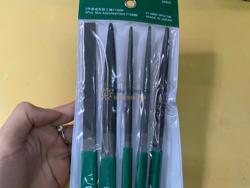 Bộ dũa sắt cầm tay SATA 03903 chất lượng Mỹ 5 chi tiết