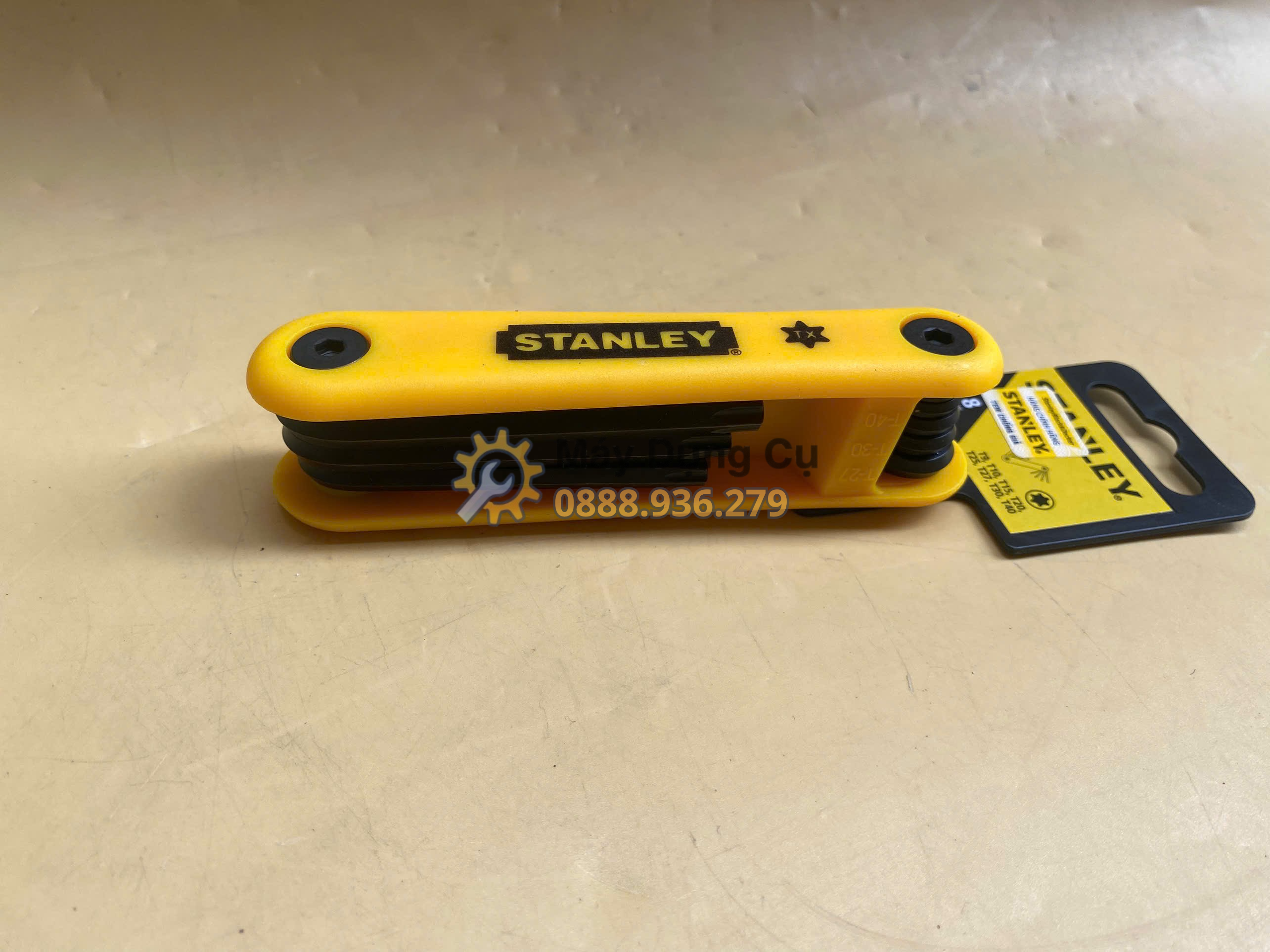 Chi tiết bộ khóa lục giác hoa thị Torx Stanley 69-263