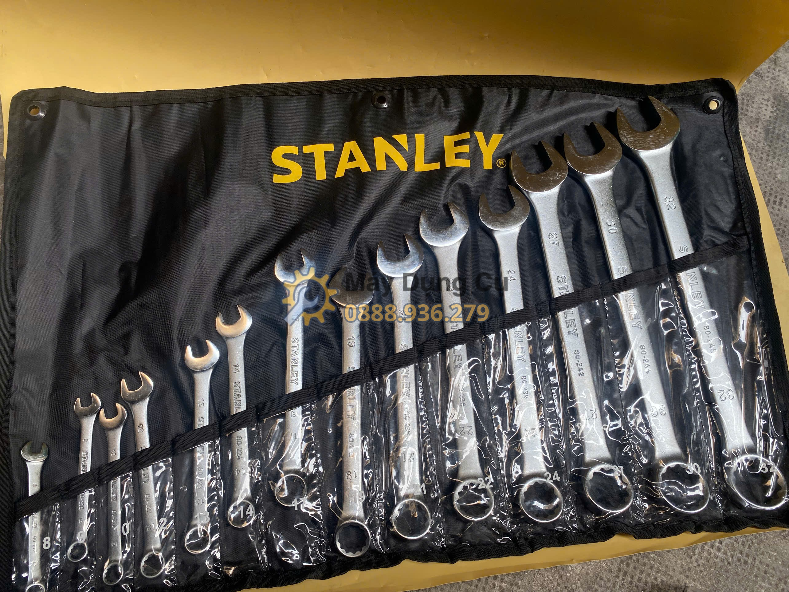 Chi tiết dải size cờ lê Stanley STMT80944
