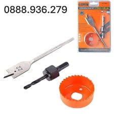 Bộ khoét lỗ gỗ 3 chi tiết Asaki AK-3680 chính hãng