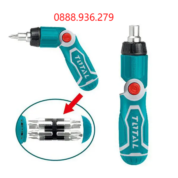 Bộ dụng cụ tô vít Total TACSD30136