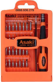 Bộ Tuốc Nơ Vít Điện Tử 33 Chi Tiết Asaki AK-9079 Chính Hãng