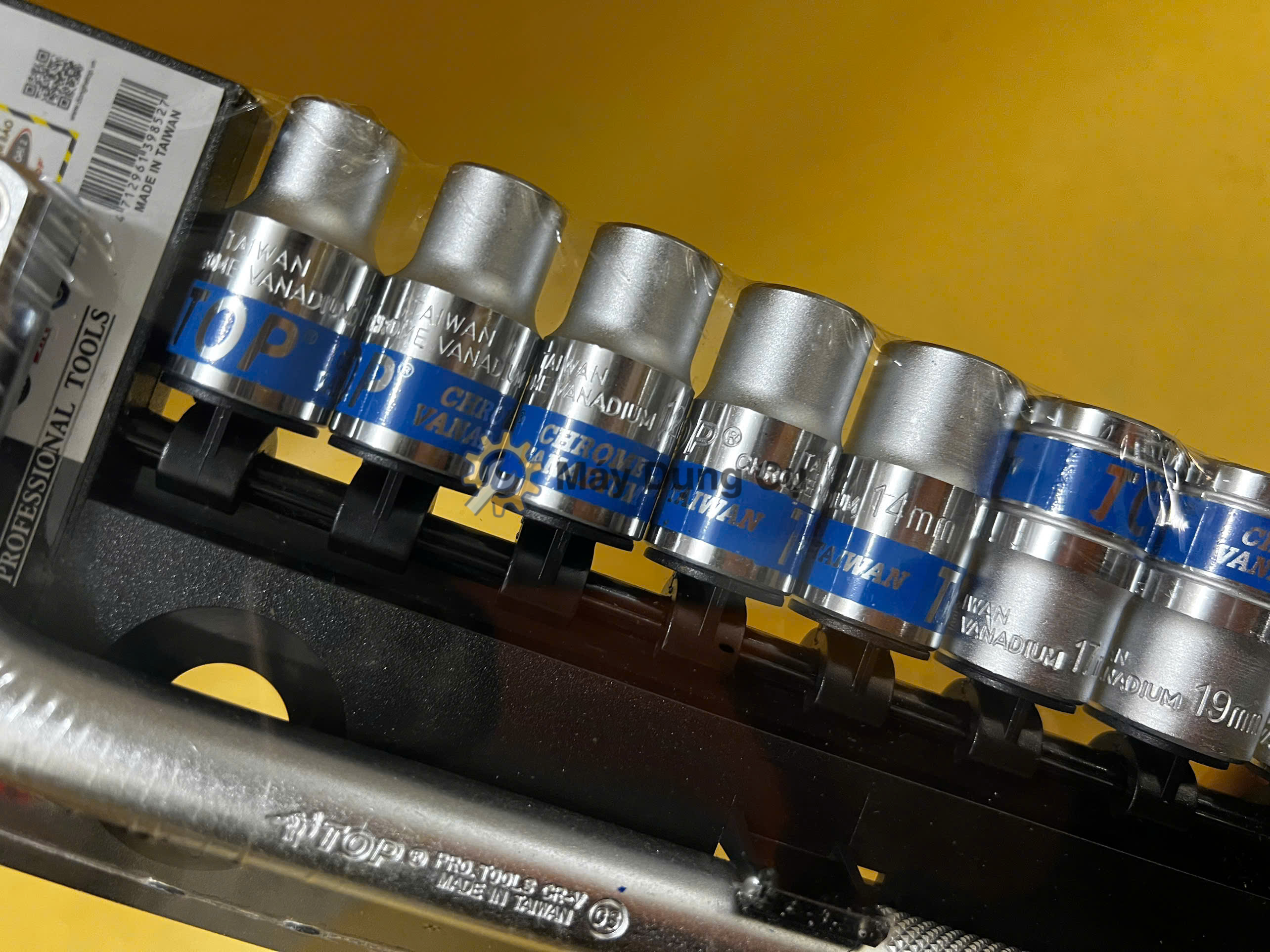 Bộ tuýp 1/2 inch 10 món Top TBS-12250 cần cong chữ L thao tác góc hẹp