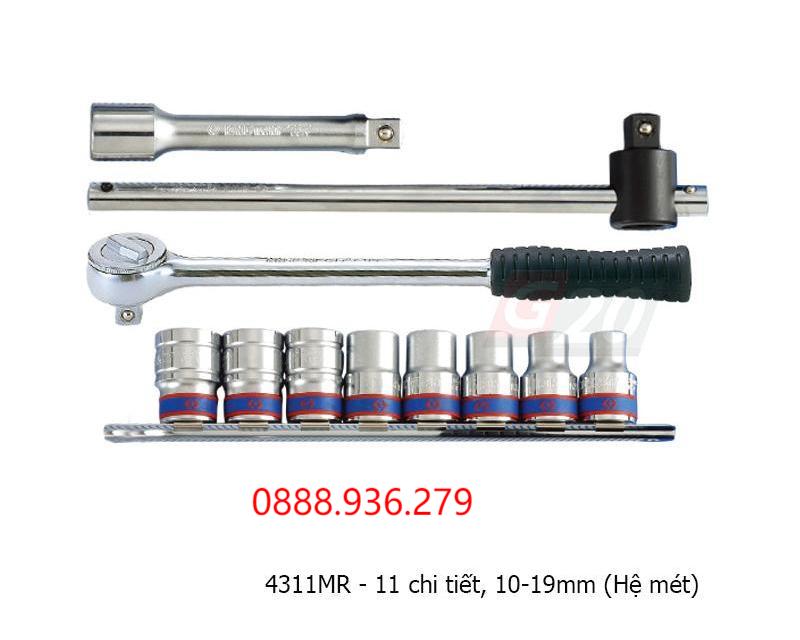 Bộ tuýp 11 chi tiết Kingtony 4311MR