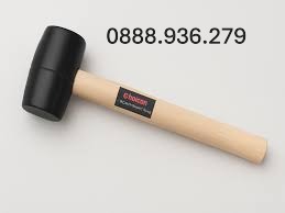 Búa cao su Asaki AK-0378 cán gỗ