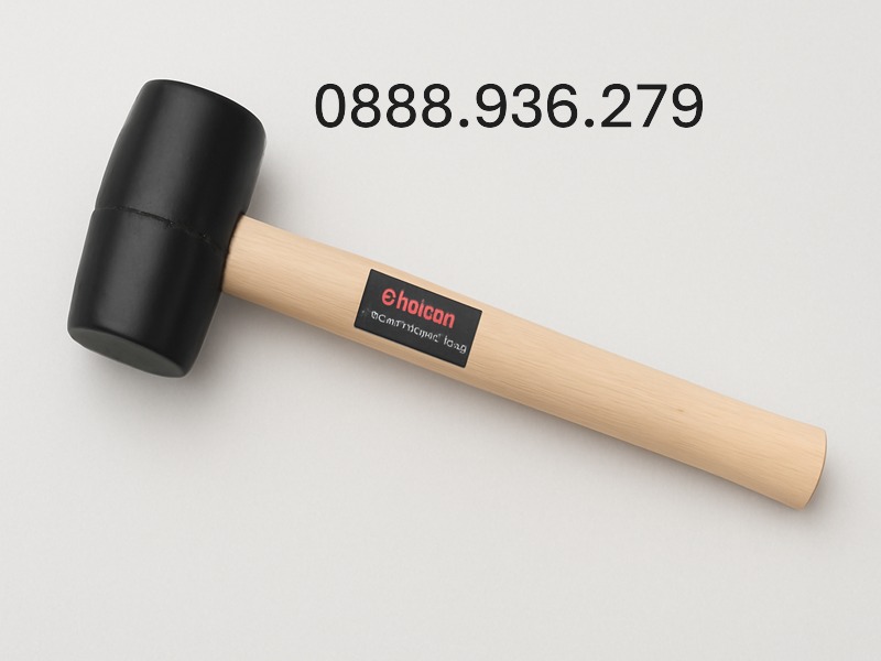 Búa cao su cán gỗ 454g Asaki AK-0377