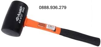 Búa cao su đen cán nhựa Asaki AK-9727 chính hãng