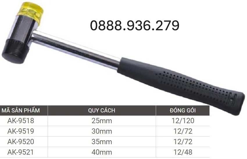 Búa nhựa Asaki AK-9518 giá rẻ