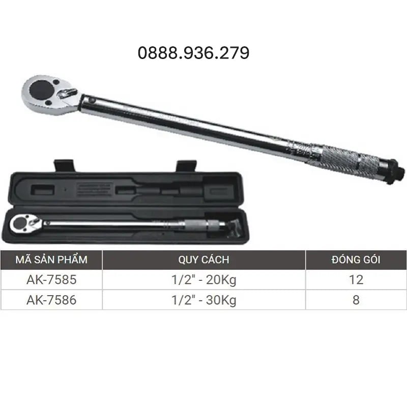 Cần chỉnh lực tự động Asaki AK-7586 chính hãng