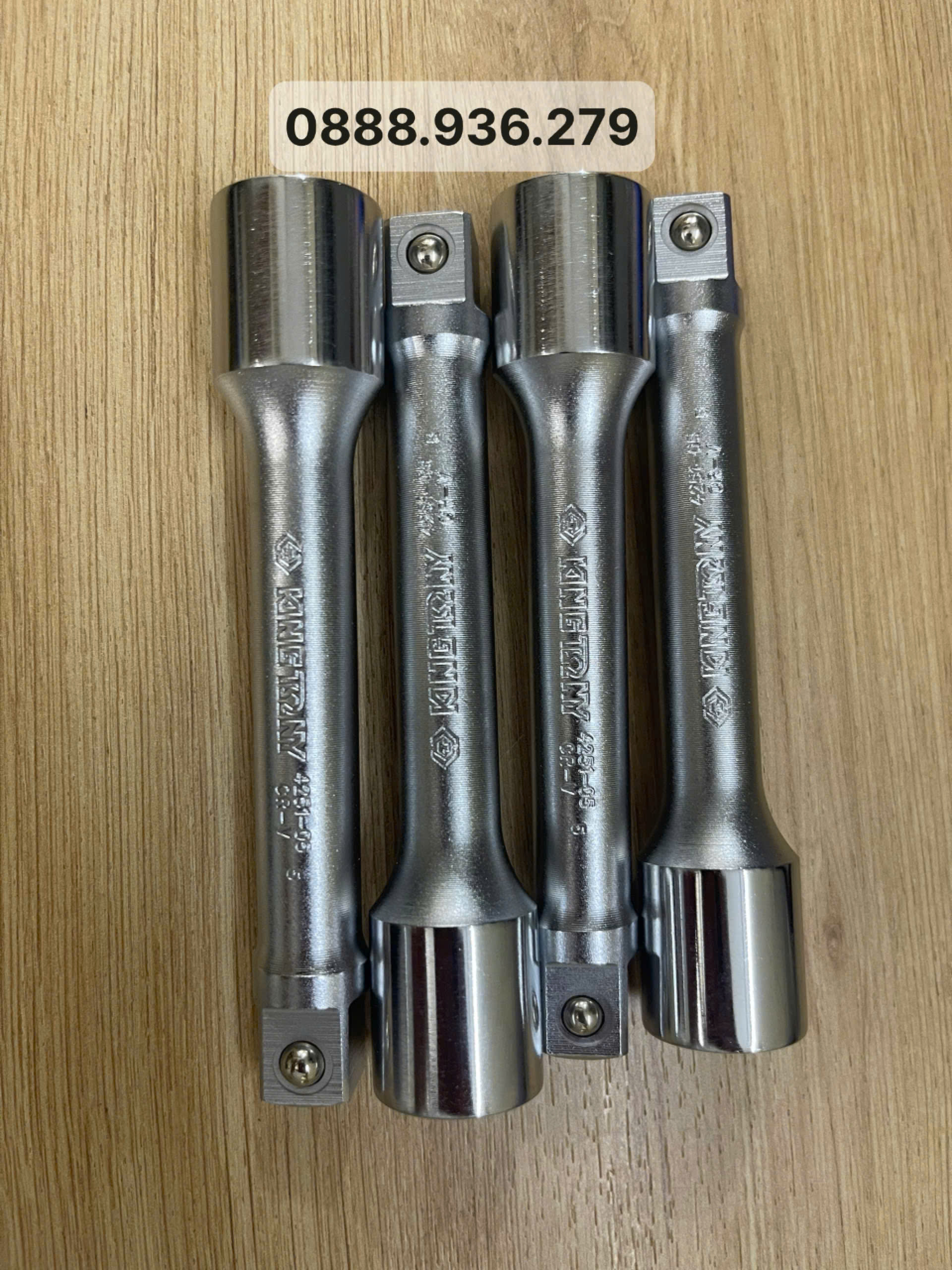 Cần nối 1/2 inch 5 inch Kingtony 4251-05R – nối dài tay vặn tuýp, tăng lực xoắn, phù hợp vị trí sâu hẹp