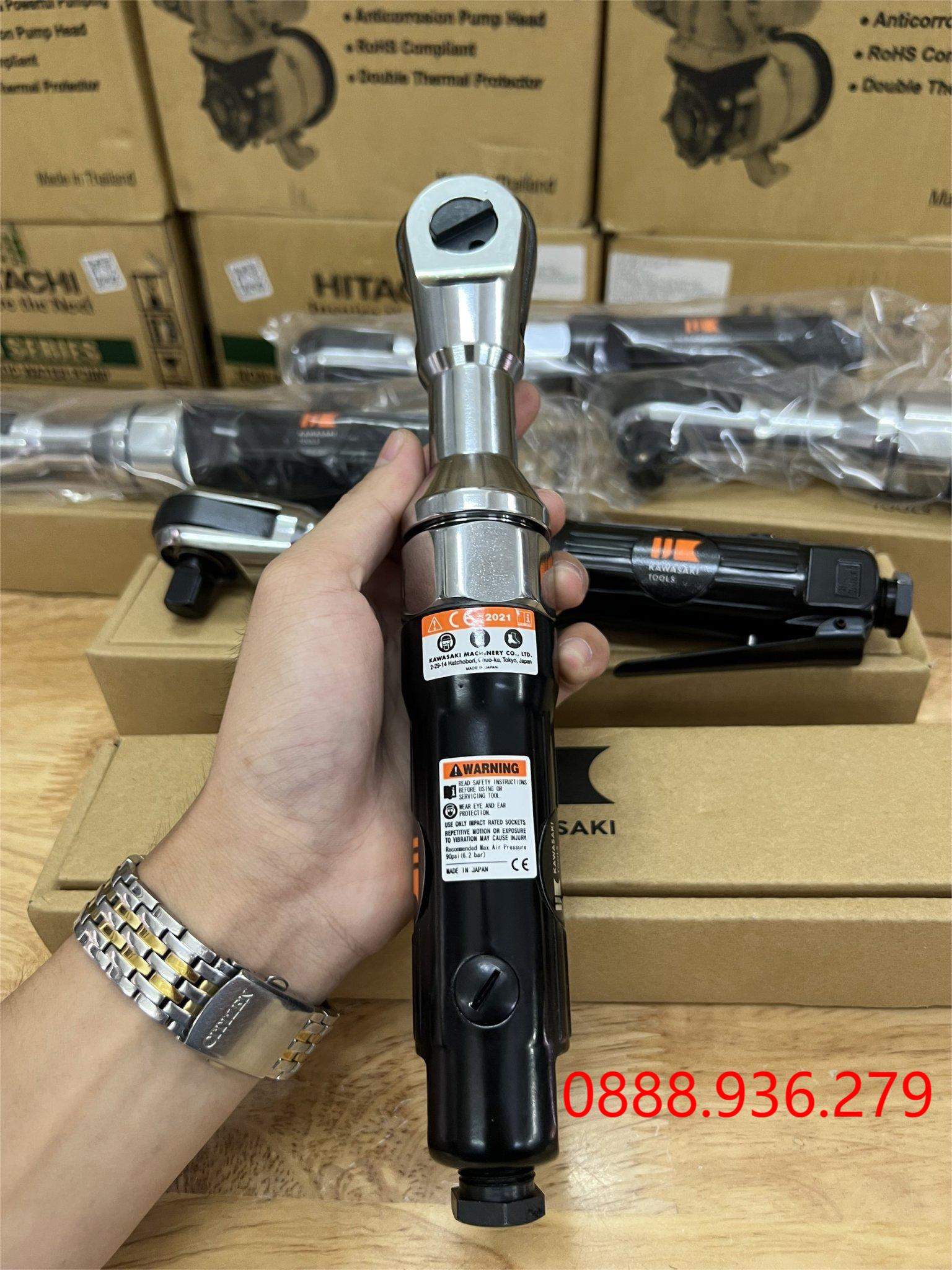 Cần siết khí nén Kawasaki KPT-1175 góc nghiêng