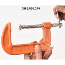 Cảo Chữ C Asaki AK-6259 Thép Cao Cấp