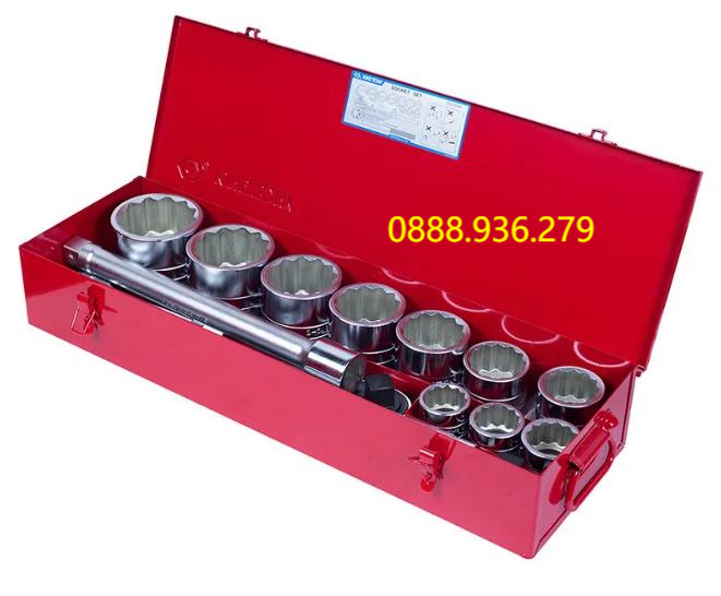 Bộ Tuýp Kingtony 8015Sr với đầu tuýp inch