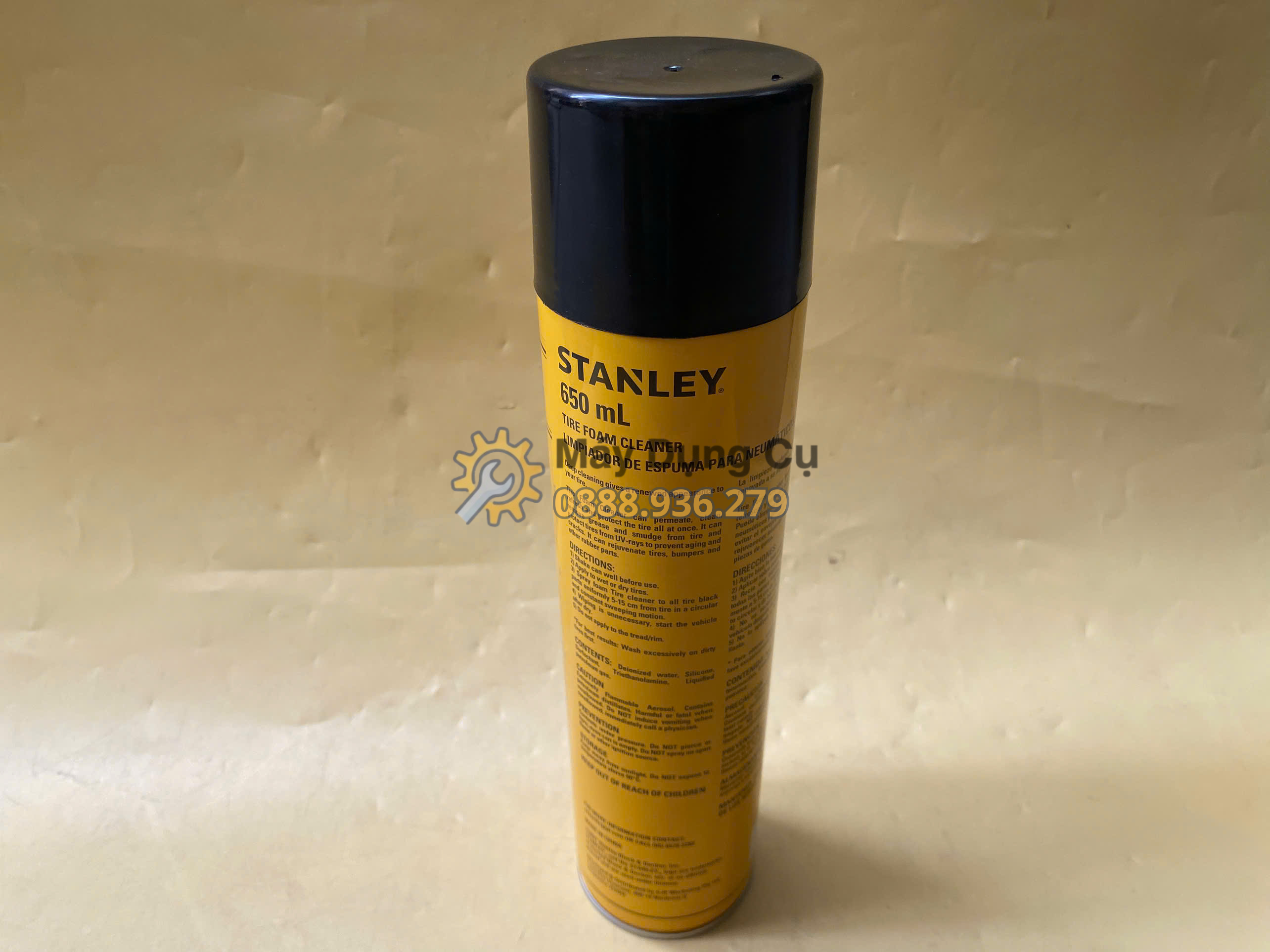 Chai xịt bóng lốp xe ô tô Stanley SXAUTF-041 dạng bọt tiện lợi