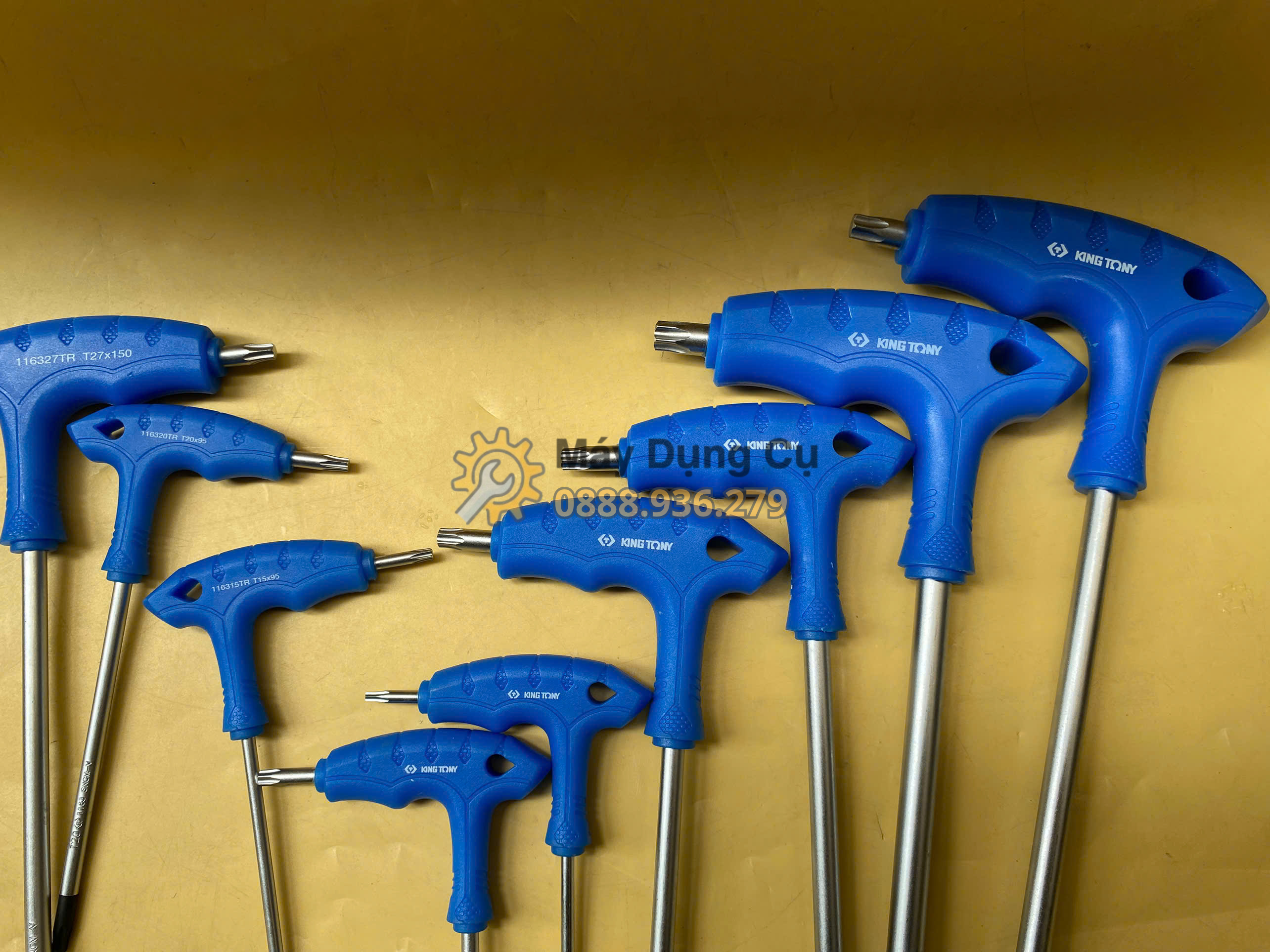 Chi tiết đầu sao Torx và đế sắt Kingtony 22319TR