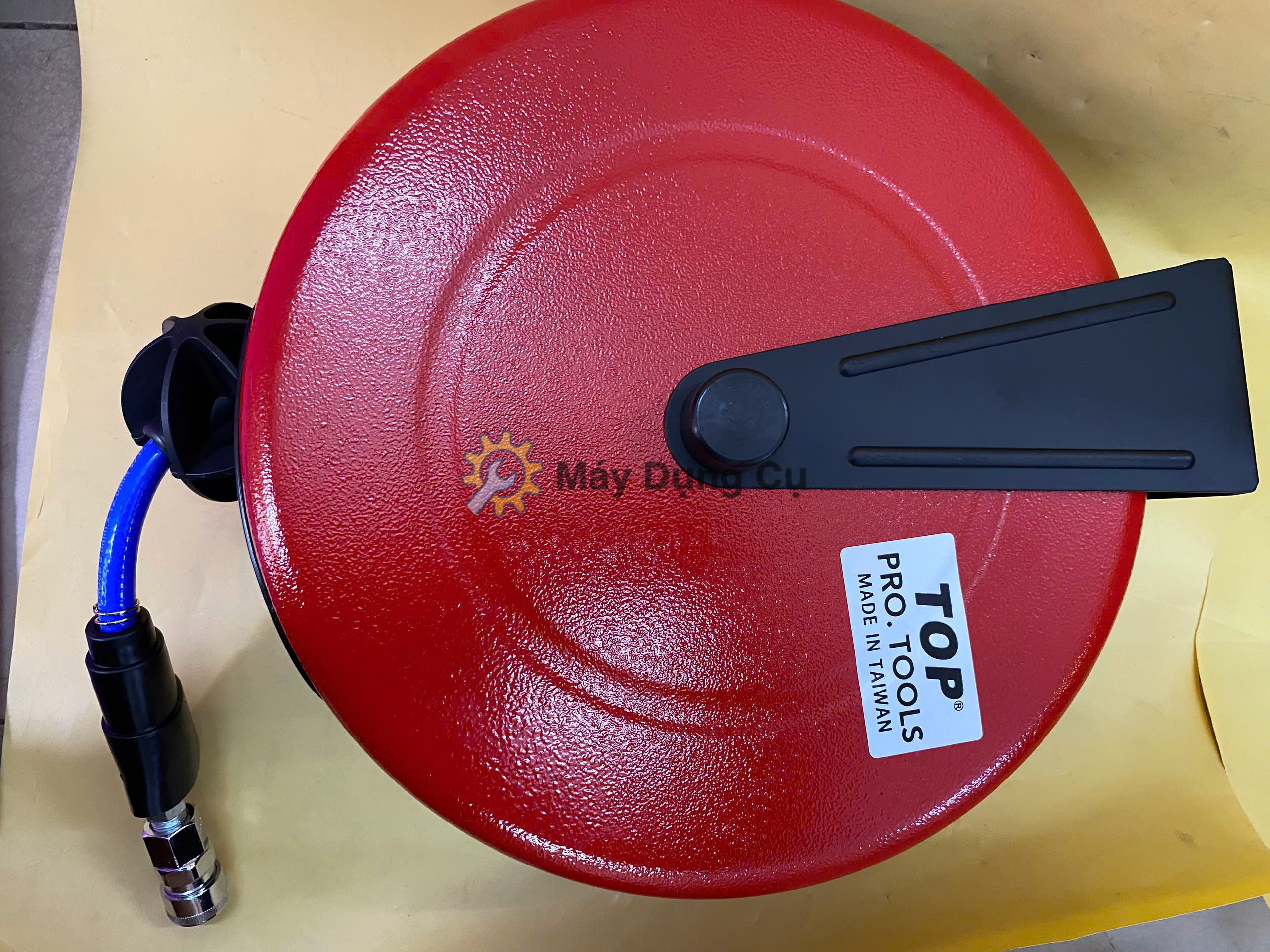 Cuộn ống hơi rút tự động 15m hộp sắt Top HR-708C