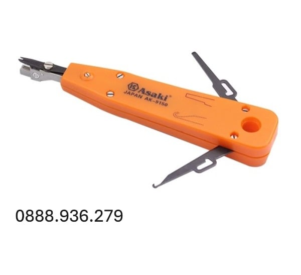 Dao nhấn dao nối cáp mạng Asaki AK-9150