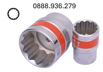 Đầu tuýp 12 bông M16 x 100mm Asaki AK-7239