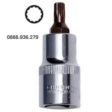 Đầu tuýp Asaki AK-7297 thép Cr-V chống gỉ