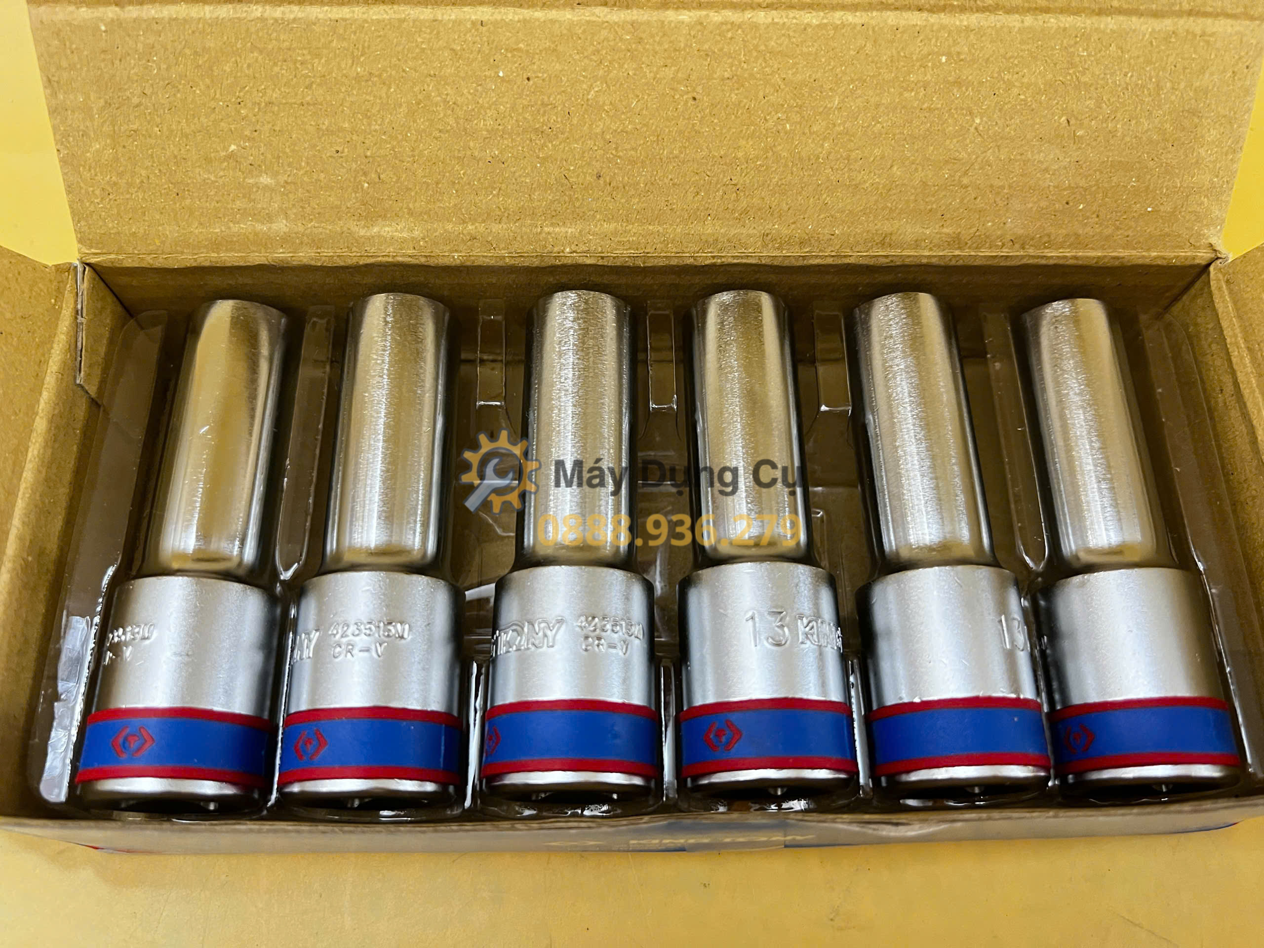 Đầu tuýp dài 13mm 1/2 Kingtony 423513M chính hãng